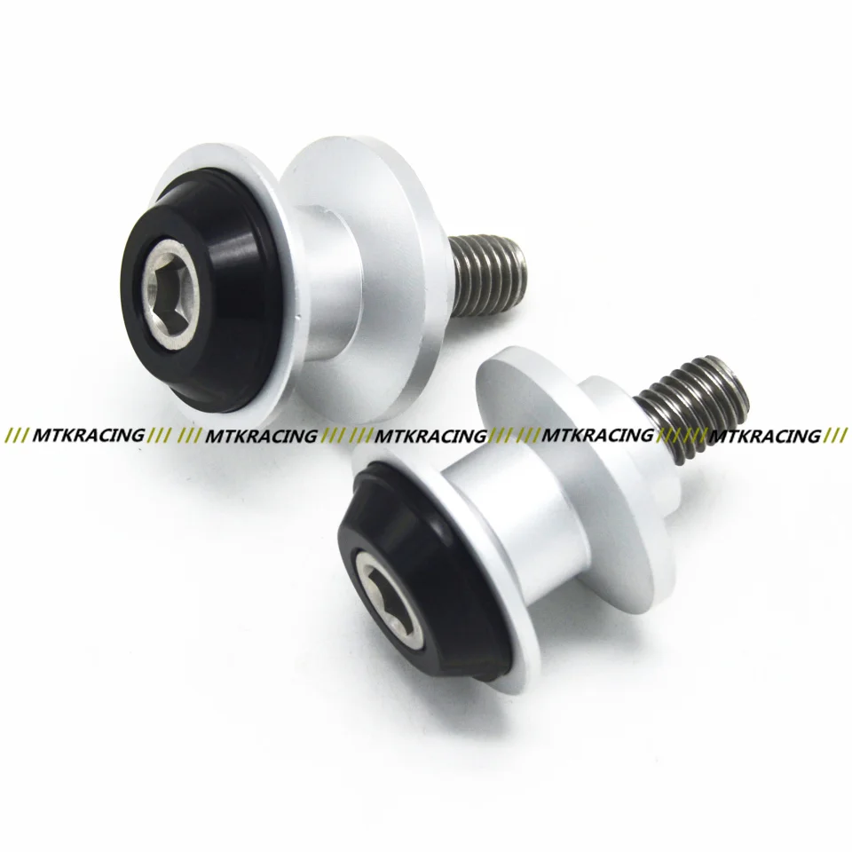 

ForHonda CBR600RR CBR1000RR F4 F4I CBR1100XX CBF1000 RC51 CBR929 CBR954 CBR900RR VTX1300 8mmSwingarm Sliders SpoolsFree shipping