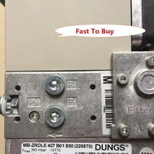 MB-ZRDLE407B01S50 дунгс газ MultiBloc комбинированный регулятор и предохранительные запорные клапаны Двухступенчатая функция для газовой горелки