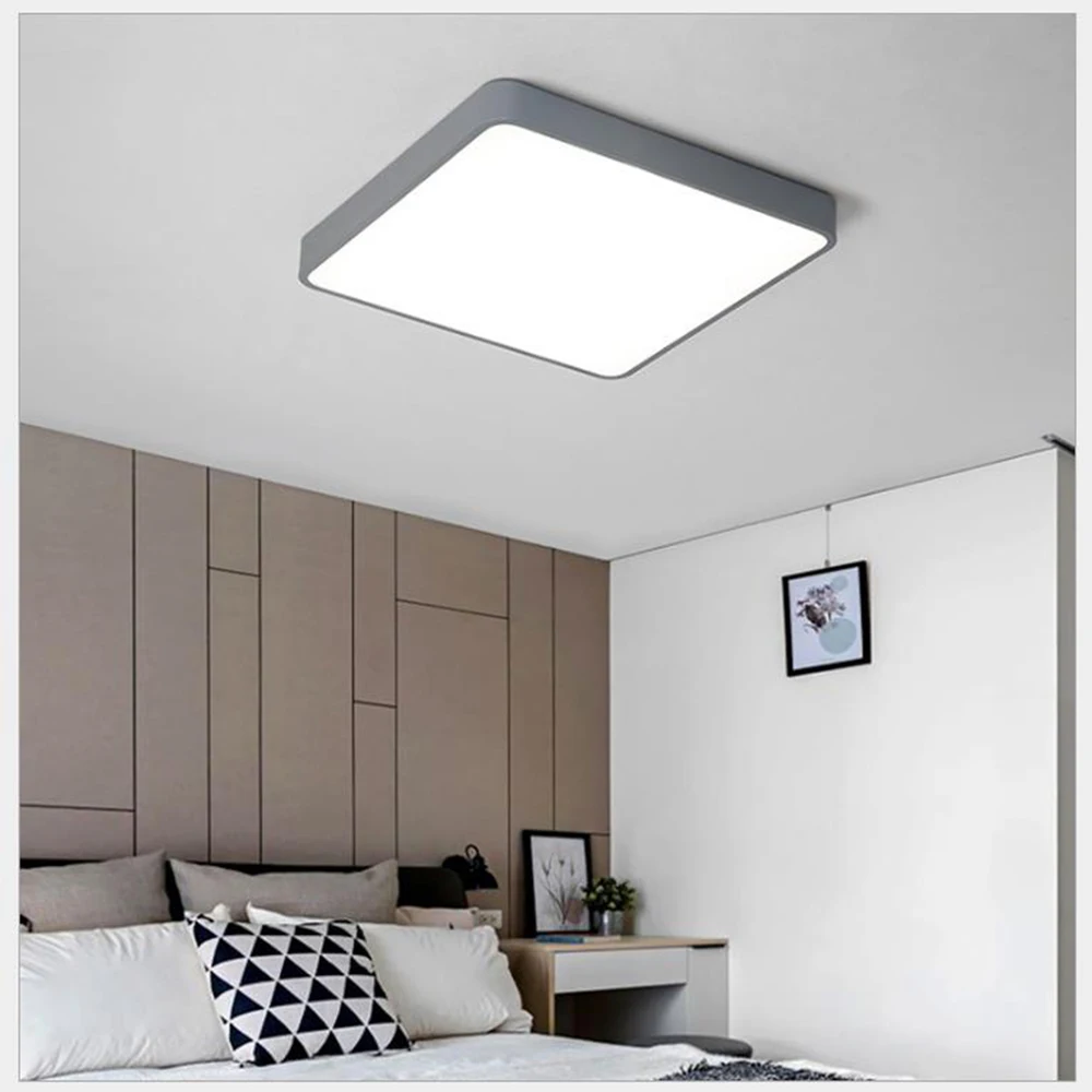 

FULOC LED Ceiling Light Modern Lighting Fixture Surface Mount Remote Control