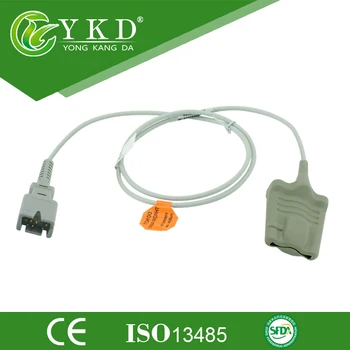 

2PCS/ Lot Free Shipping Compatible Masimo DB9 7pin Reusable Adult Soft Tip Spo2 Sensor
