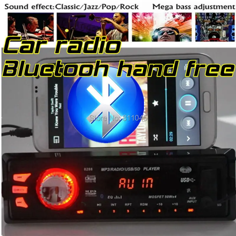 12V Car font b Radio b font car Stereo FM MP3 Audio Player Bluetooth function mobile
