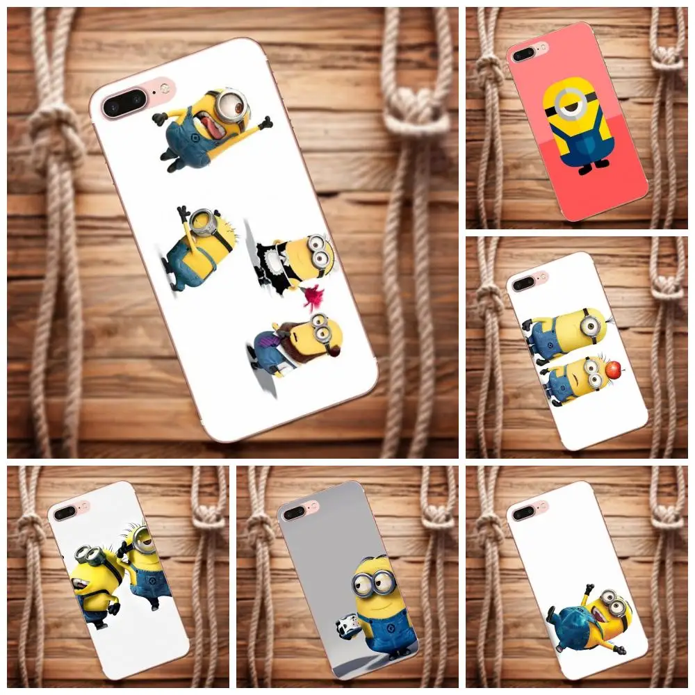 One Direction Миньоны для Galaxy Alpha Core Prime Note 4 5 8 S3 S4 S5 S6 S7 S8 S9 mini edge Plus TPU Art Online чехол |