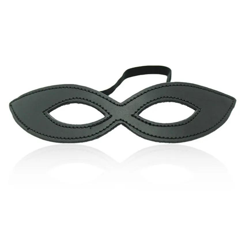 Сексуальная маска для глаз из искусственной кожи для девушек и женщин, маска для глаз для ночного танца, вечерние маскарадные ролевые игры для взрослых