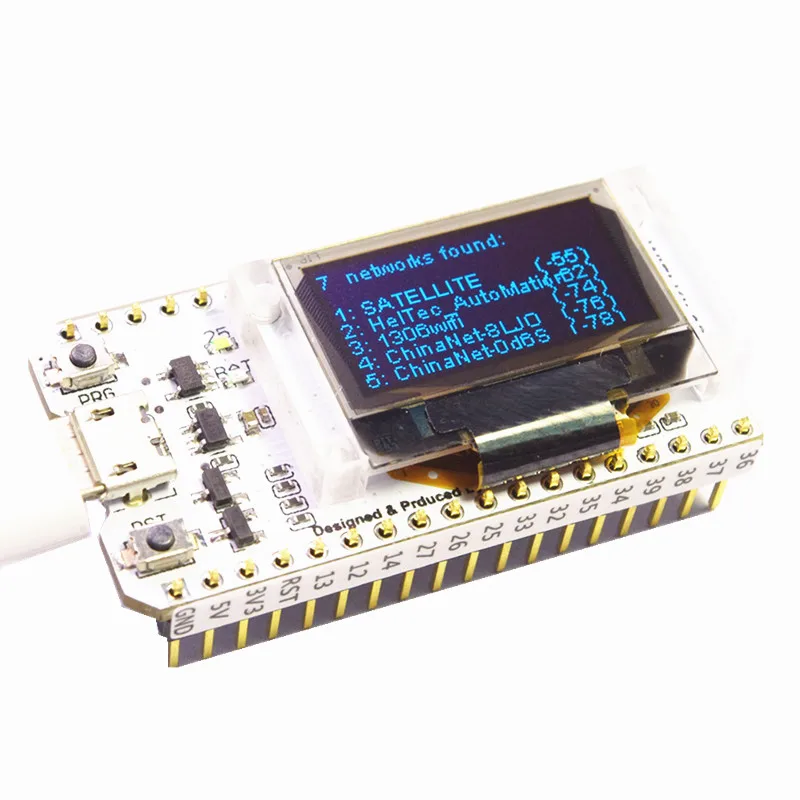 WI FI ESP32 развитию 0.96 дюймов синий OLED Дисплей Bluetooth Интернет вещей для Arduino с