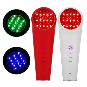 

2 Colors Electric LED Photon Skin Rejuvenation Removal Anti-wrinkles Machine Skin Care Tool