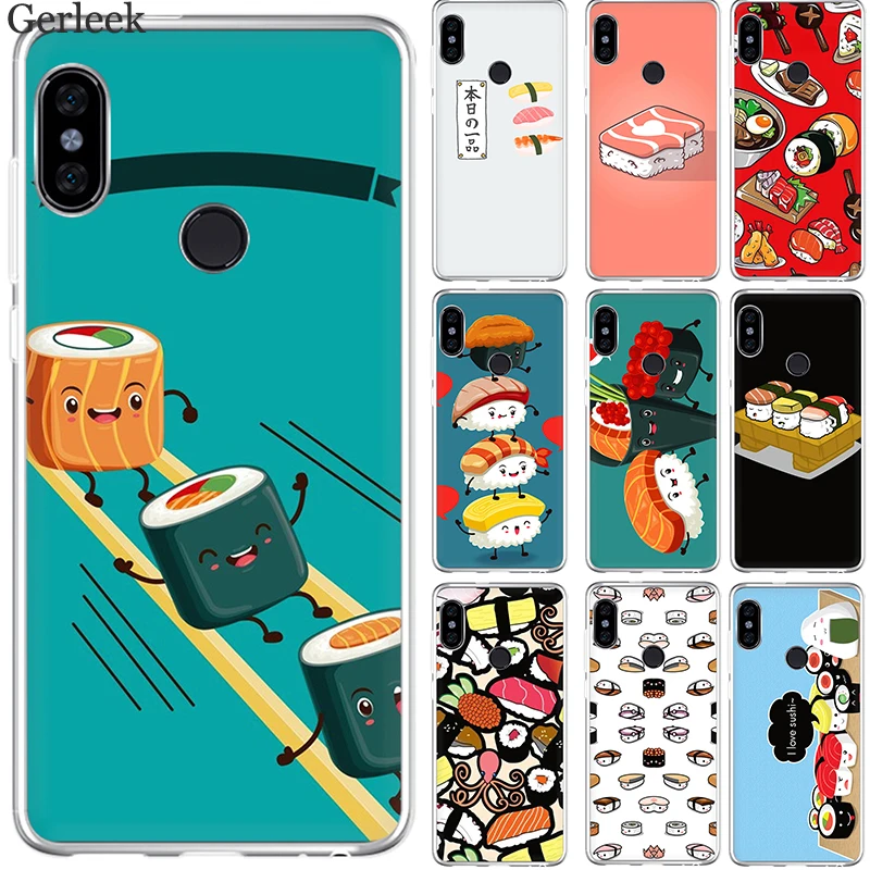 Чехол для телефона Sushi Kawai Food Redmi Note 3 4 4X5 5A 6 Pro Prime Protect | Мобильные телефоны и