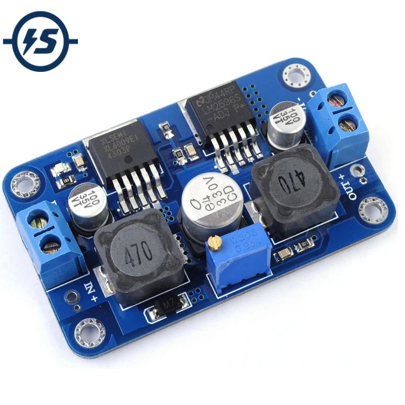 

DC-DC Automatic Step Up Step Down Module 3.5V-28V to 1.25V-26V Voltage Converter Board Boost Buck Power Supply Module