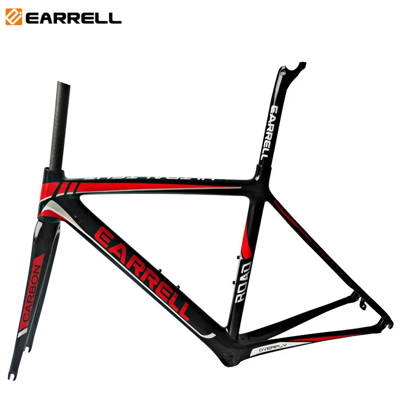 

2018 carbon road frame size in 50/53/55cm Carbon Bike Frame full toray carbon frame road Fork Seatpost Headset Clamp