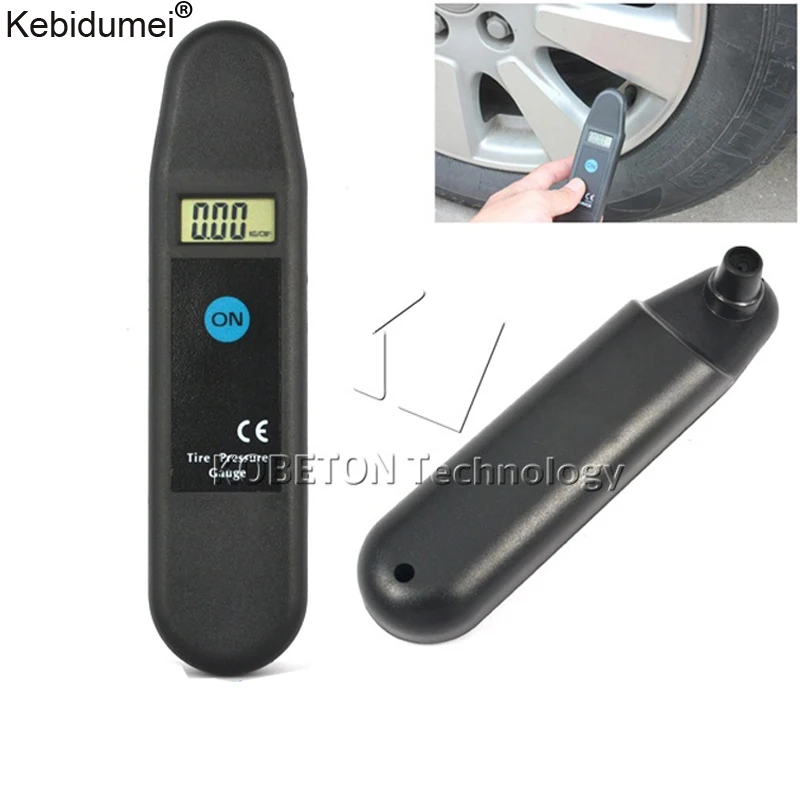 

Kebidumei Car styling Wheel Tpms Tire Pressure Gauge Tyre Tester Starline Motorcycle Digital Diagnostic PSI/KPA/BAR/KG/CM2