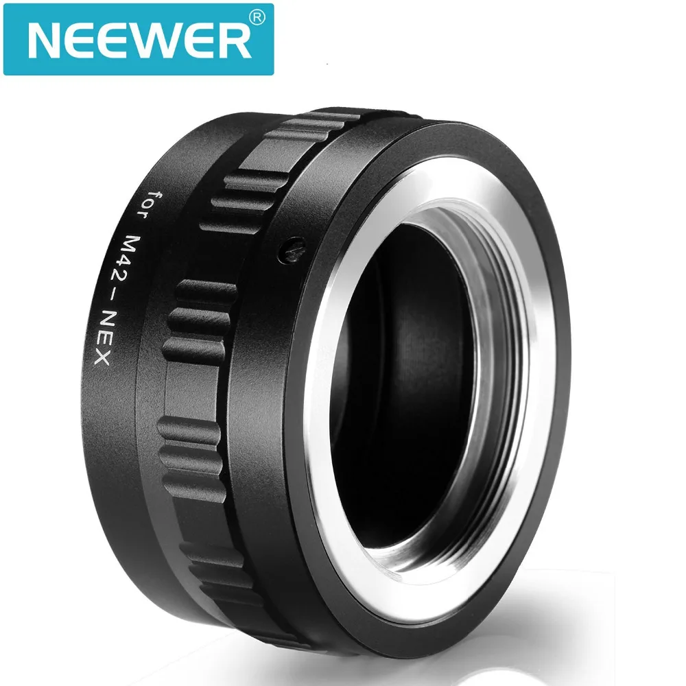 Адаптер Neewer с регулируемым винтовым креплением для объектива M42 Sony NEX E Mount Camera 3 Alpha