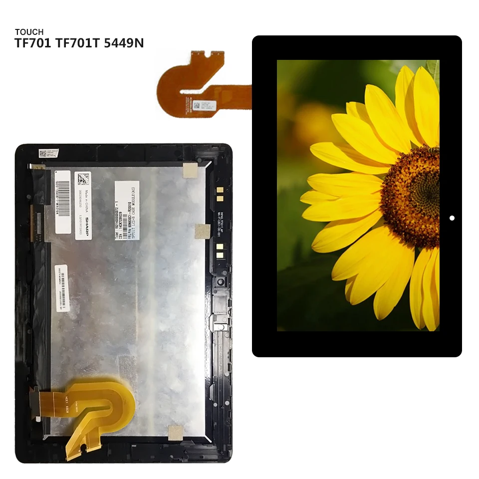 ЖК дисплей для Asus TF701 TF701T 5449N дигитайзер сенсорная панель стекло датчик в