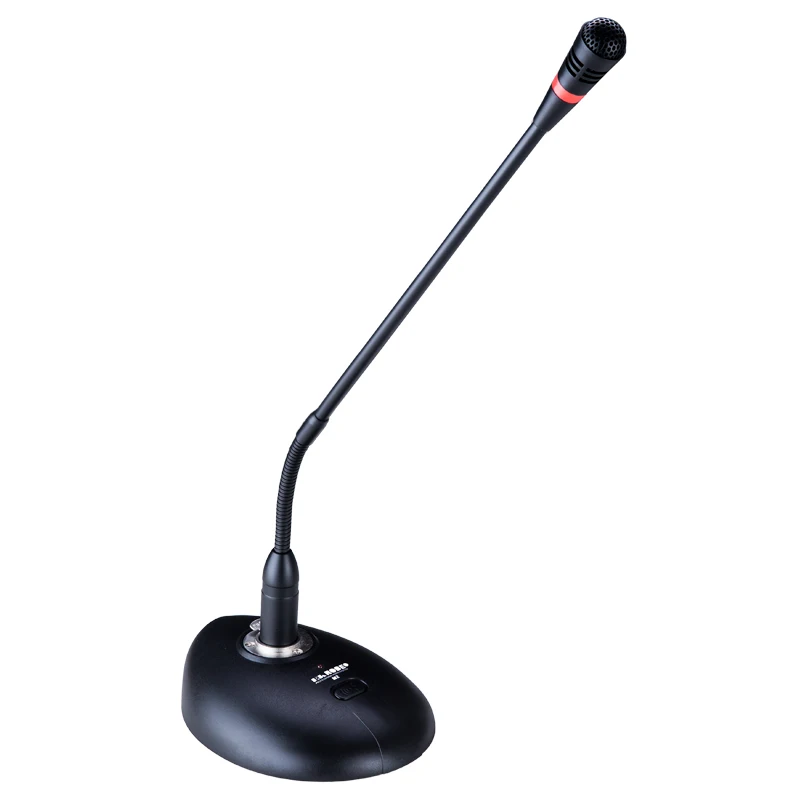 

EAROBE M2 Professional conference microphone capacitor microphone amplifier mixer universal gooseneck desktop cable of wheat