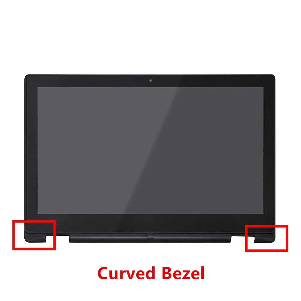 Для Dell Inspiron P57G002 ЖК-экран+ Переднее Сенсорное стекло дигитайзера с заменой рамы 13," FHD 1080 P