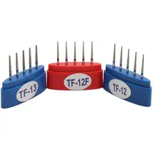 Стоматологические алмазные боры Средний FG 1,6 M для стоматологических высокоскоростных наконечников Стоматологическая воздушная турбина от TF-11 до TF-12