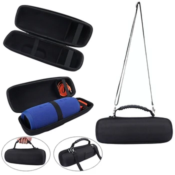 

New Hot Pouch Bag for JBL Charge 3 Travel Protective Cover Case For JBL Charge3 Bluetooth Speaker Extra Space Plug & Cables Belt