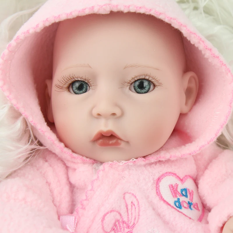 NPKKDOLL детские куклы полностью силиконовые для новорожденных Kawaii Twins виниловые