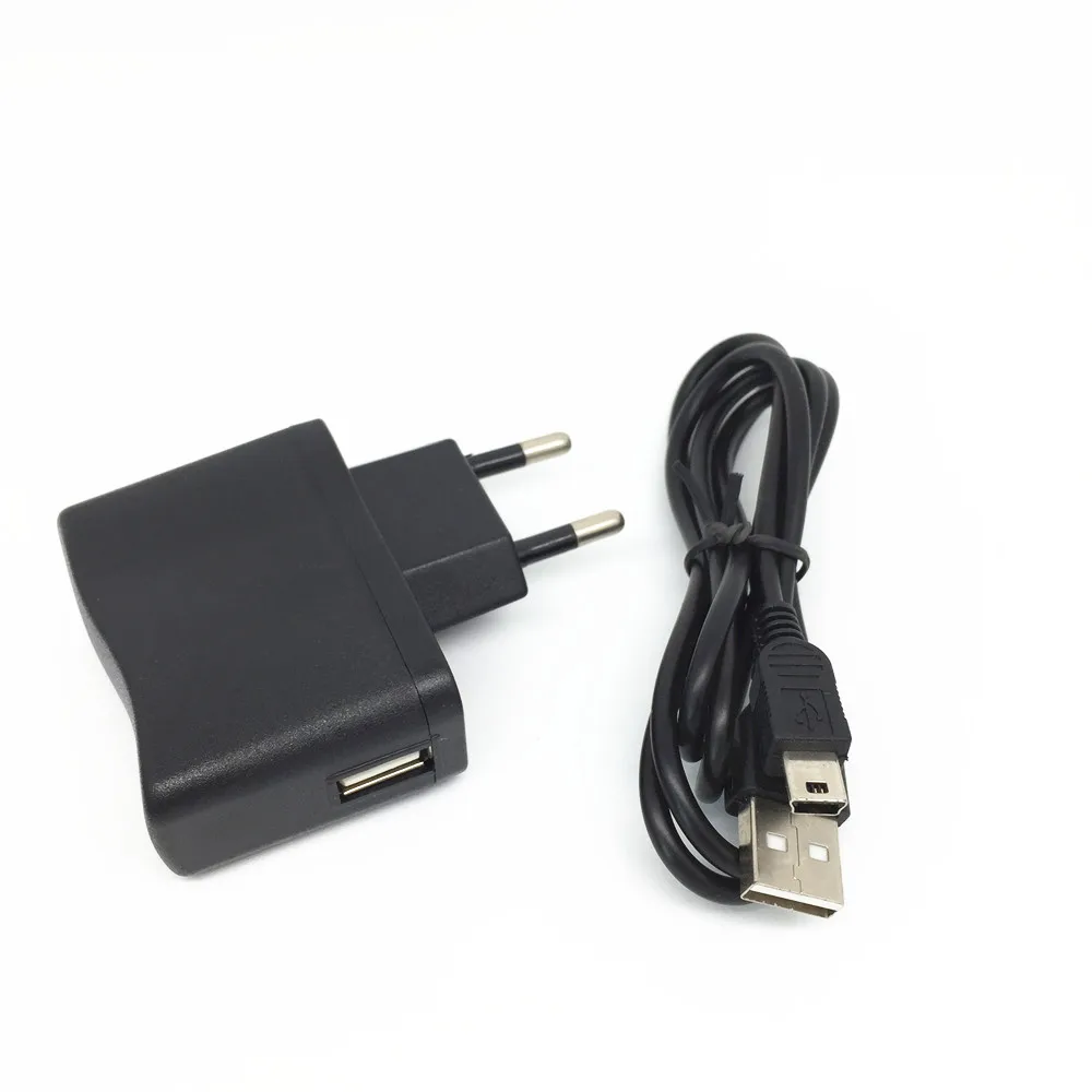 USB Автомобильное зарядное устройство для MOTOROLA Droid RAZR V3a V3 V3c V3e V3i V3m V3r H700 MING Q Q2 Z6 Z3 Z6tv Z8 V360 V365 W755 SLVR L7 L71 - Цвет: EU PLUG