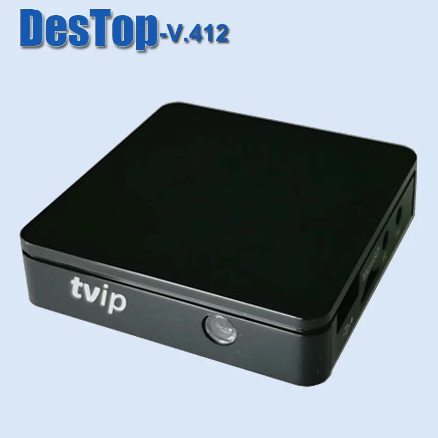 

1pc Linux TV BOX Or Android TV BOX TVIP V412 Amlogic S805 Quad Core built in wifi MiNi IPTV Media Player better Than stb250