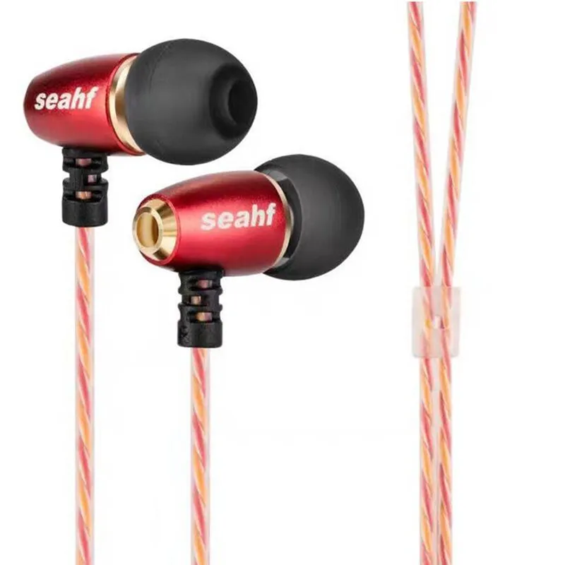 Наушники вкладыши Seahf AWK 009 с динамическим драйвером HiFi высокое качество|earphone