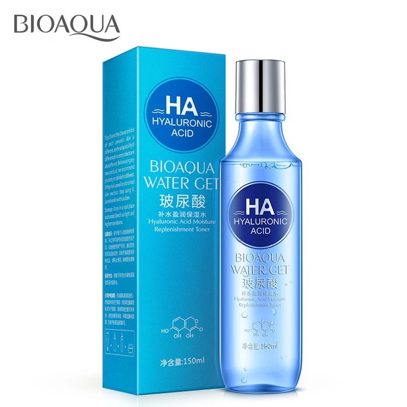 BIOAQUA hyaluronic acid moisture replenishment toner face toners skin care refreshing whitening skin treatment beauty face care