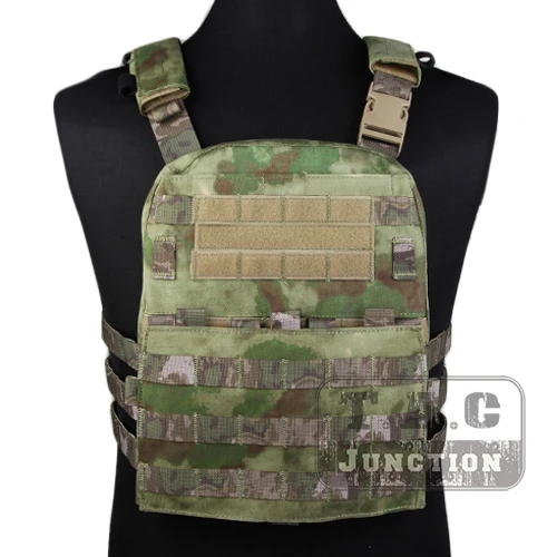 

Emerson Tactical Adaptive Vest AVS Plate Carrier Assault MOLLE Lightweight Body Armor 3 Band Skeletal Cummerbund Arid Foliage