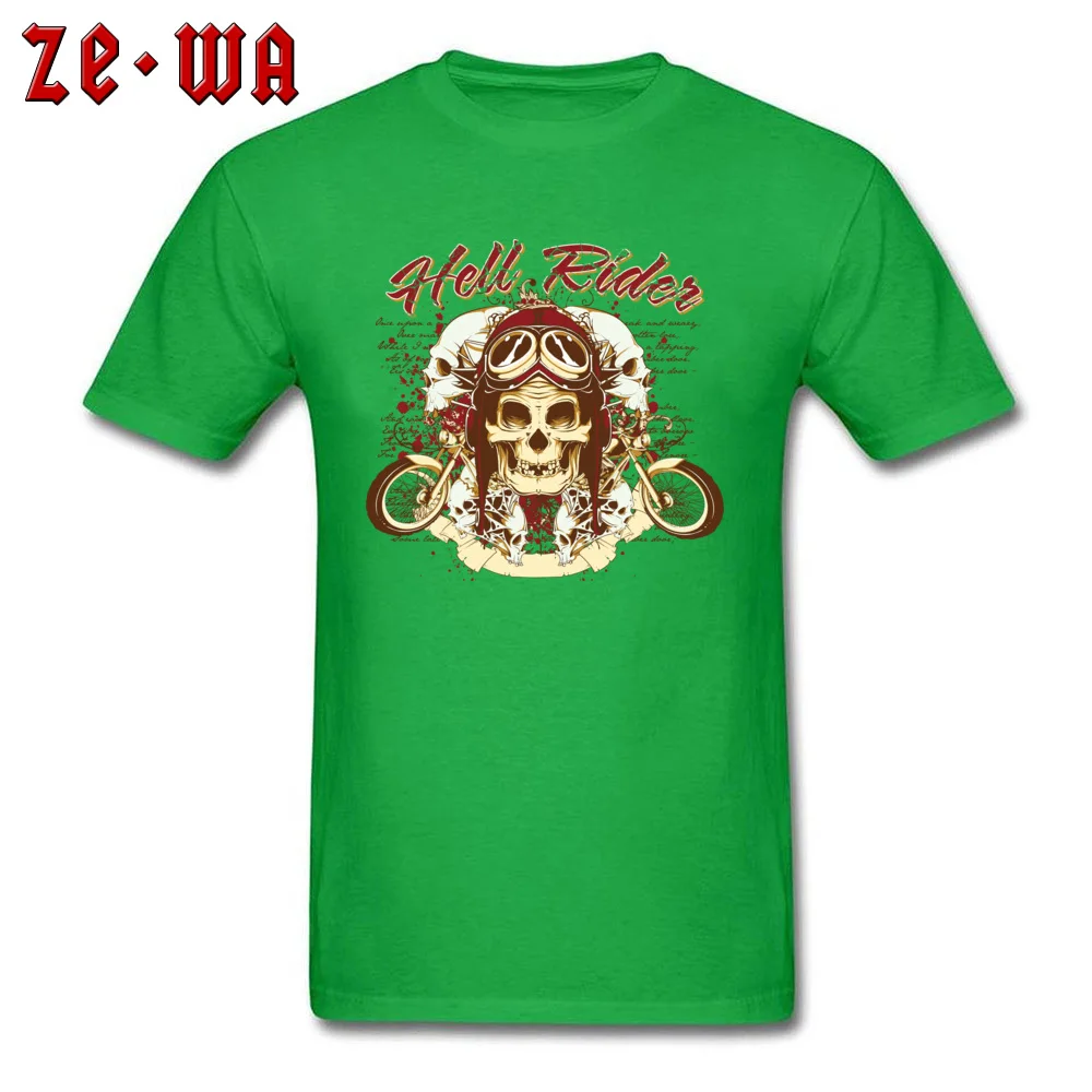 Casual Hell Stock824yy Design Short Sleeve Father Day T Shirt 2018 Popular Crewneck Cotton Fabric Clothing Shirt Men T Shirts Hell Stock824yy green