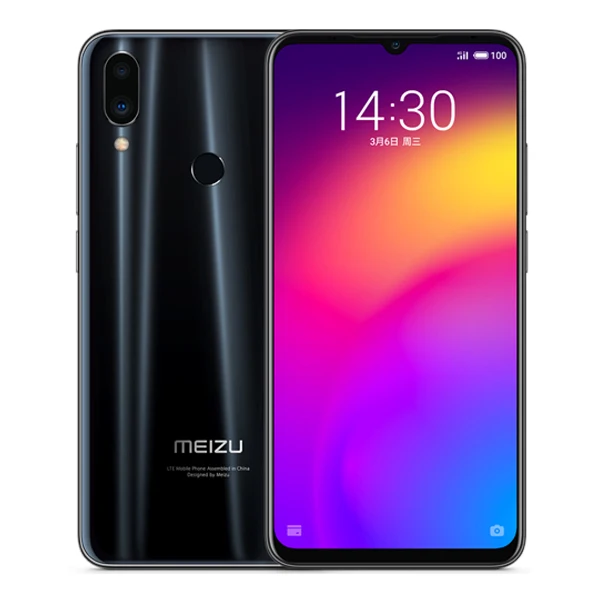 Глобальная версия Meizu Note 9, 4 Гб ОЗУ, 64 Гб ПЗУ, Смартфон Snapdragon 675, четыре ядра, 6,2 дюймов, камера 48 МП, 4000 мАч, Note9, мобильный телефон - Цвет: Black