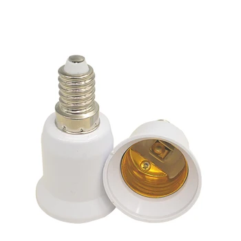 

1 X E14 To E27 Lamp Holder Converters Outer Small Screw To The Inner Screw Conversion Lamp Head Outside E14 To Inside E27
