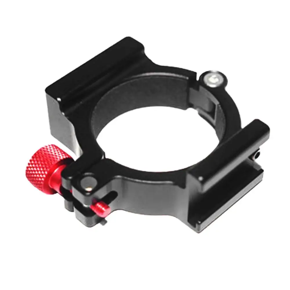 Черный Универсальный кронштейн для DJI Zhiyun Smooth 4 Gimbals стабилизатор микрофона зажим стабильность зажим ручные стабилизаторы аксессуары - Цвет: Черный