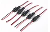 CHIZIYO 5pcs/Lot 2 Pin Car Auto Vehicle Waterproof Electrical Connector Adapter W/Wire AWG Black High Quality ► Photo 2/5