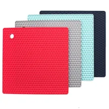 Водонепроницаемая теплоизоляционная подставка против скальдинга Coaster сотовый Противоскользящий коврик высокотемпературные стойкие коврики для чайника