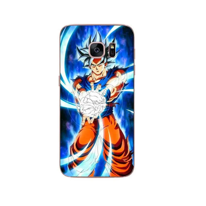 Dragon Ball DragonBall Мягкие TPU чехол для Samsung A3 A5 A7 / J3 J5 J7(ЕС) телефон случаях - Цвет: Слоновая кость