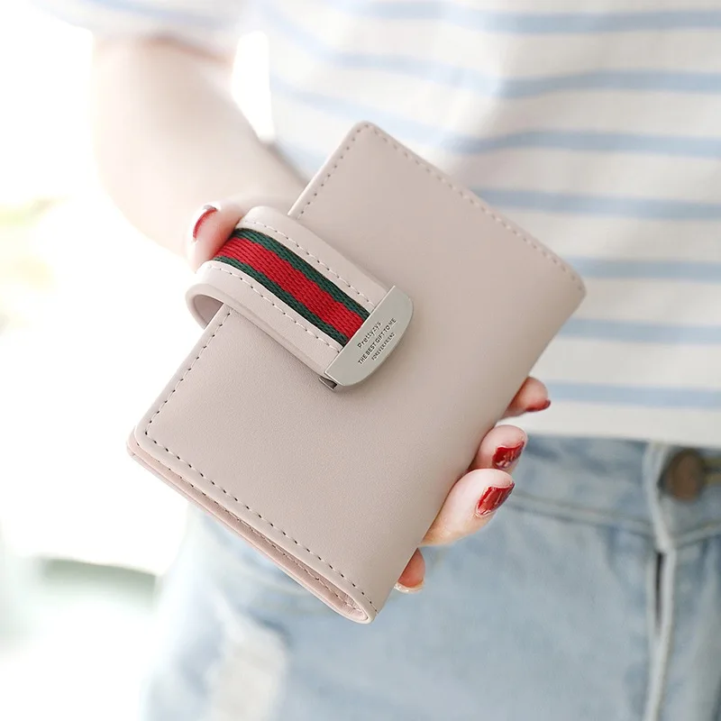 JI HAO 20 Card Slots Pu Leather Women Card Holders Fashion Design
