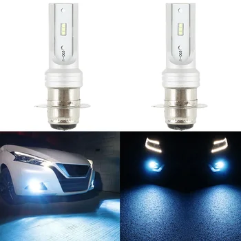 

2PCS H6 P150 Motorcycle Headlight Bulbs Lamp 12V 24V 60W 6000LM 6000K/8000K Car Headlights Fog Lights