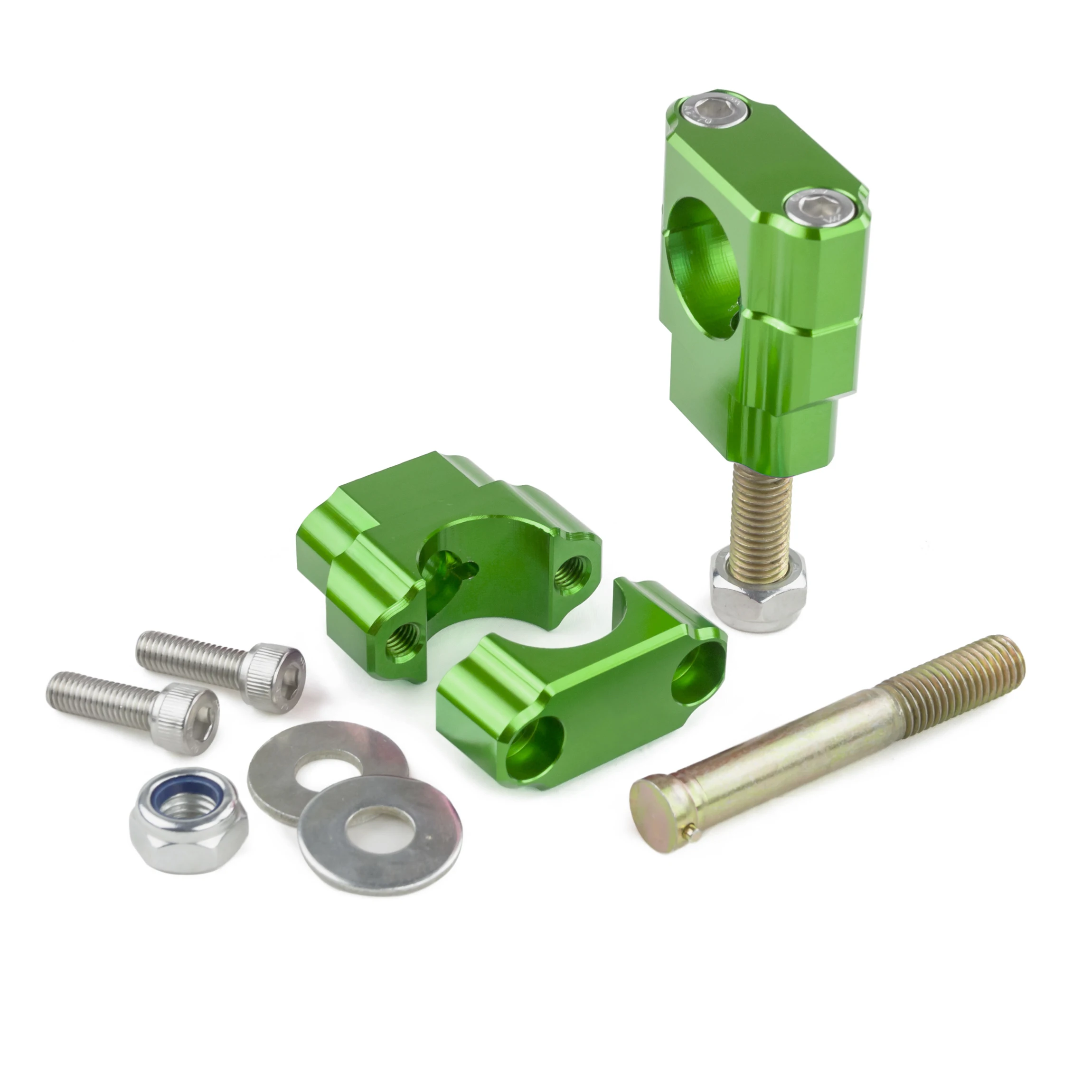NICECNC 28 6 мм Fatbar руль монтажные хомуты M12 болты для Kawasaki KX125 KX250 KX450F KX250F KX500 KDX200 KDX220
