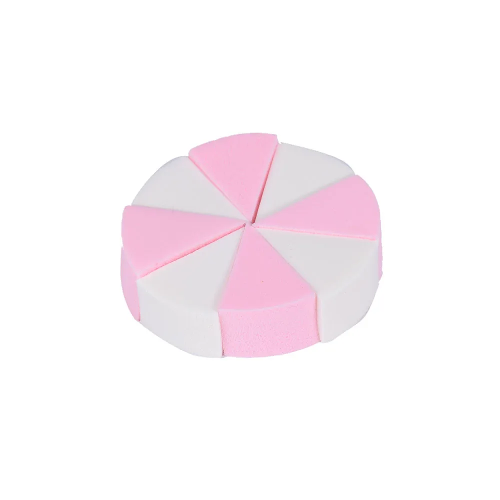 1 шт. спонж для нанесения основы под макияж Косметическая пуховка губки для лица Мягкий порошок слоеный косметический макияж# Zer