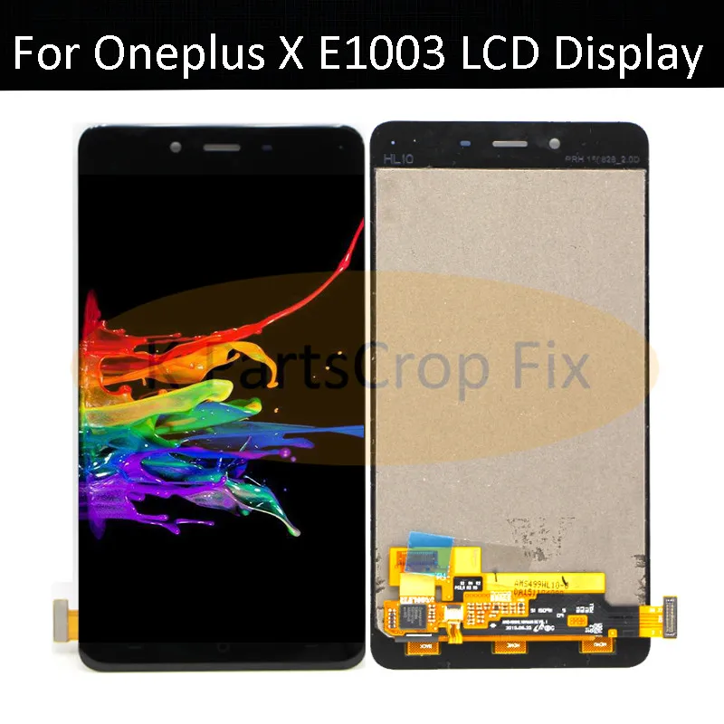 

Oneplus X LCD Display Touch Screen Sensor 100% Tested New Digitizer Replacement For 5.0 inches LCD One Plus X E1003 LCD Screen