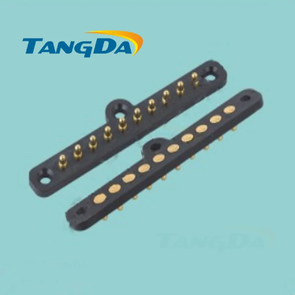 

10P 10pin pitch:6.0mm 6.0 probe connector spring pin charging spring pin conducting connector electron height:8.1mm