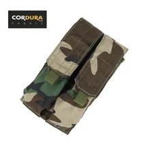 TMC Cordura Woodland MP7A1 двойной подсумок MP7 MOLLE подсумок(SKU051021