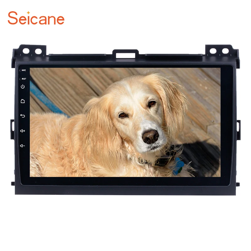 

Seicane 2Din Android 7.1/8.1 9" Car Radio GPS Navigation WIFI Stereo Multimedia Player Head Unit For 2007-2010 Toyota Prado