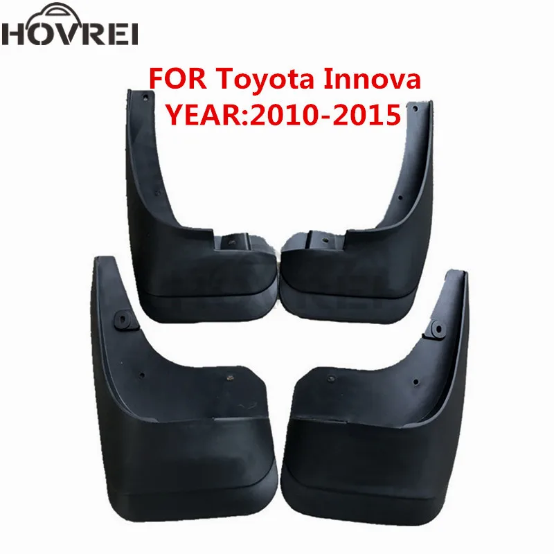 

FOR Toyota Innova 2010-2015 Mud Flaps mudguards Splash Guards front rear Fender set Molded car mudflaps 2011 2012 2013 2014