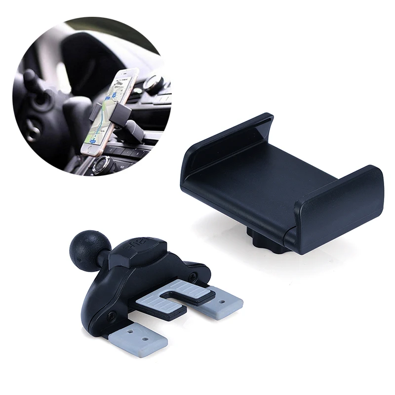 MAYITR Car Phone Mount CD Slot Holder for i-Phone Magnetic Holder Stand Clip Cell Phone Holder for Huawei Tablet GPS