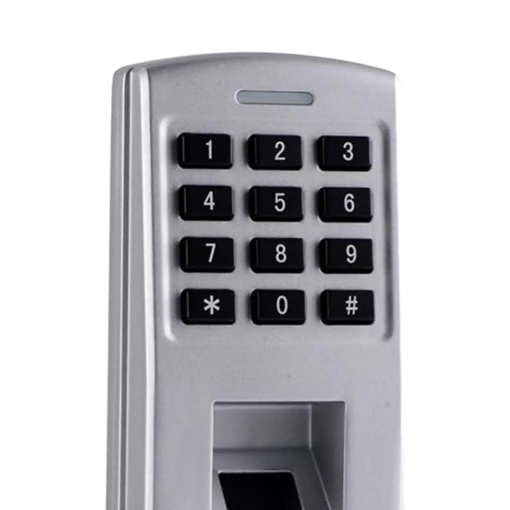 Outdoor IP65 Waterproof Biometric Fingerprint Password Code Keypad Door Access Control with RFID Card Reader