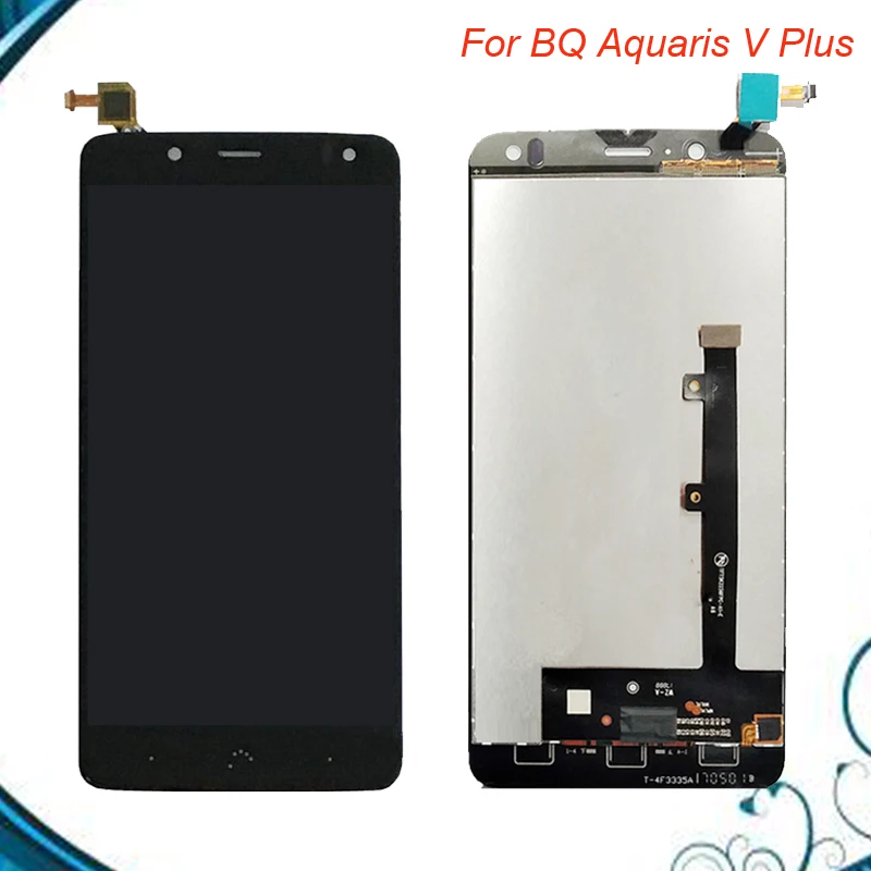 

Black/White Color For BQ V Plus LCD Display + Touch Screen Digitizer Assembly Replacement IN Stock+Free Tools