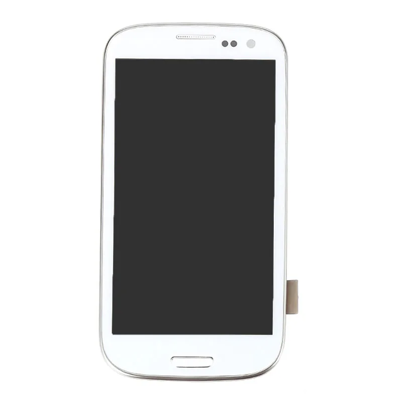 I9300 дисплей для samsung S3 ЖК-дисплей I9300 сенсорный экран дигитайзер с рамкой Замена для samsung S3 дисплей