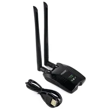EDUP EP-MS8515GS 150 Мбит/с 2,4 ГГц длинный Diatance Wifi адаптер с двойным усилением Hign 6dBi антенны RT3070 Поддержка Windows и MAC OS