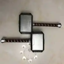 1: 1 весы Тор молот Тора молоток игрушки Тор Custo Тор реквизит для косплея молоток детский подарок 45 см