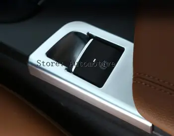 

For Alfa Romeo Giulia 2017 ABS Matte Chrome Electronic Handbrake Decoration Cover Trim P Shift Sequins