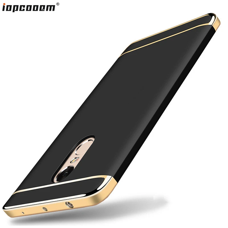 

For Xiaomi Redmi Note 4 Case Fashion business 3 in 1 stitching PC Phone Back Cover Capa For Xiomi Redmi Note4 Coque 5.5 inch