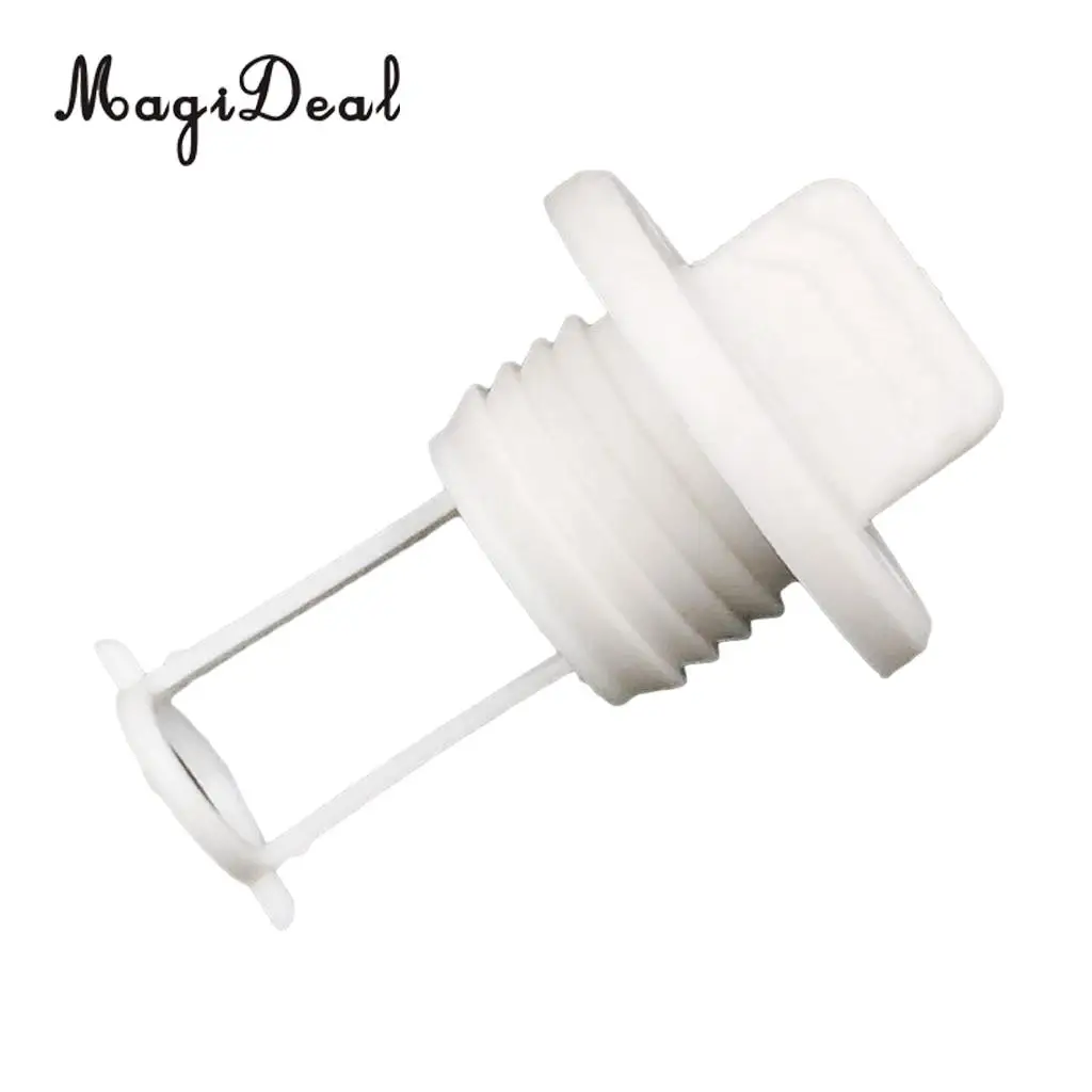 MagiDeal White Universal Drain Plug Thread Drain Plug Bung for Kayak Canoe Boat NEW